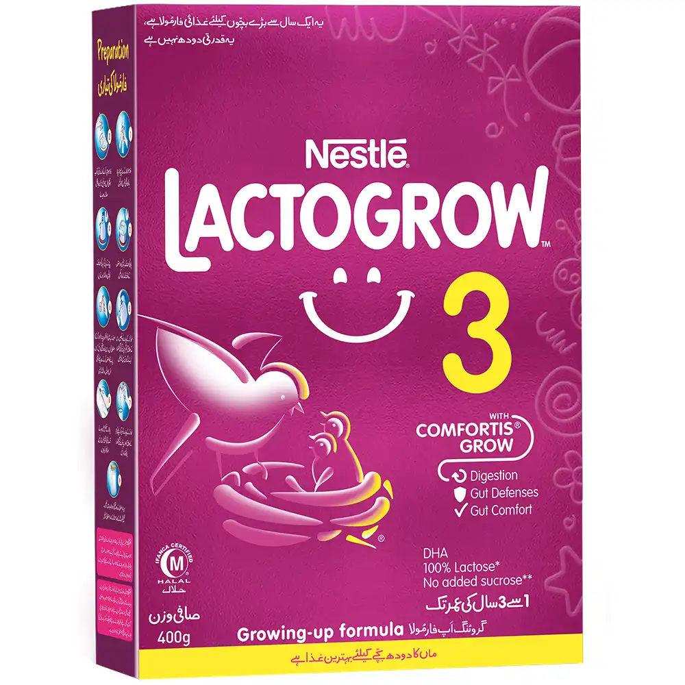 Lactogrow 3 Dha 400 Grams